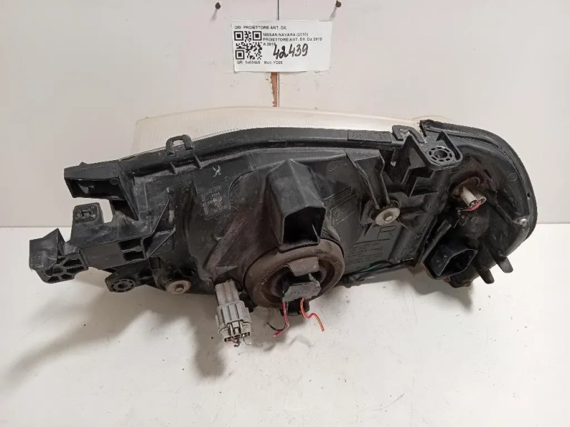 Proiettore ANT DX 260105X10B Nissan Navara 2010