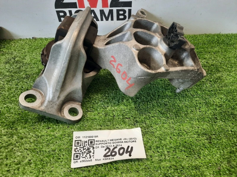Supporto Gomma Motore DX 112100019R Renault Mégane III 2012