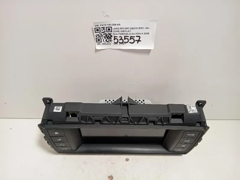 Display Multimediale FK72-19C299-AA Land Rover Discovery III 2005