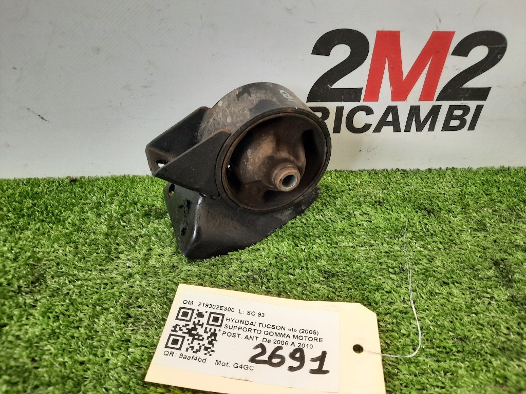 Supporto Gomma Motore POST ANT 219302E300 Hyundai Tucson I 2005