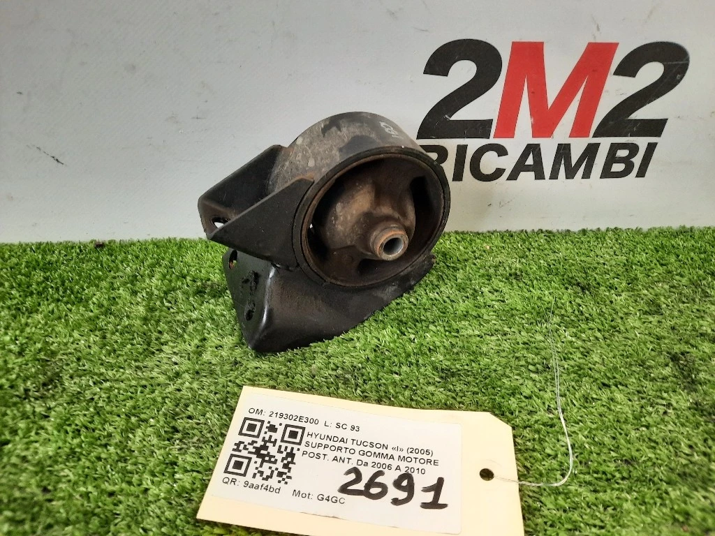 Supporto Gomma Motore POST ANT 219302E300 Hyundai Tucson I 2005