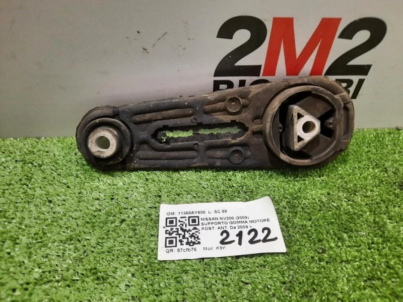 Supporto Gomma Motore POST ANT 11360AY600 Nissan Nv200 2009