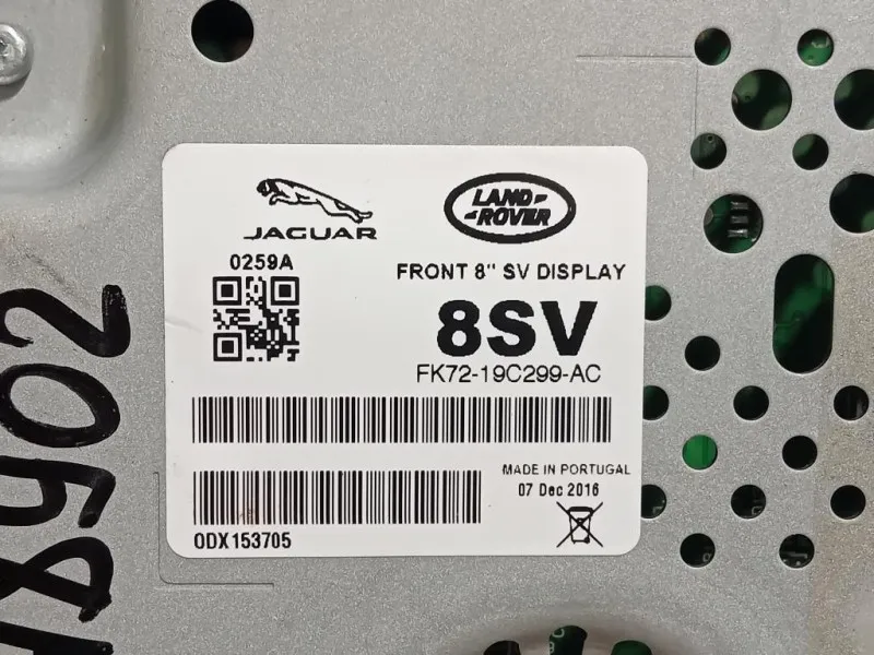 Display Multimediale FK72-19C299-AC Land Rover Discovery V 2016