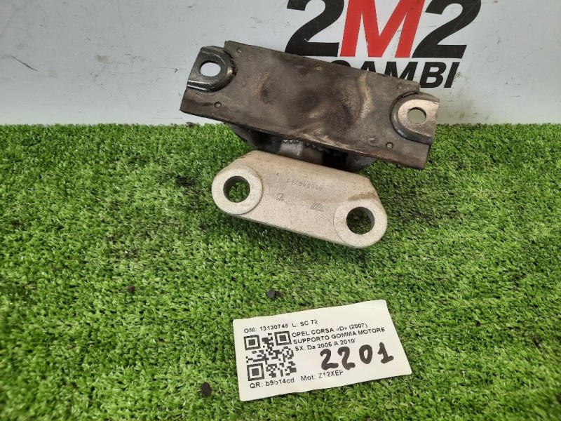 Supporto Gomma Motore SX 13130745 Opel Corsa D 2007