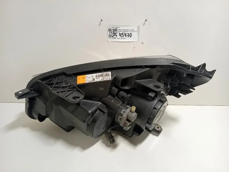 Proiettore ANT DX 26010BR02A FARO LUCE PROIETTORE Nissan Qashqai I 2010