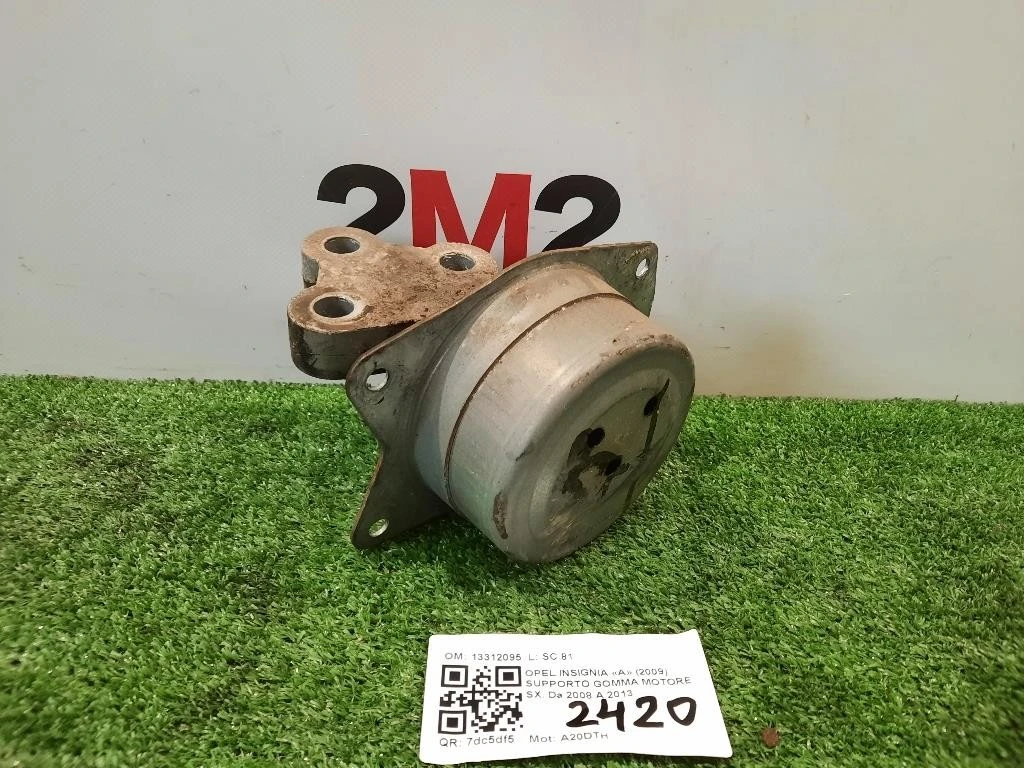 Supporto Gomma Motore SX 13312093 Opel Insignia A 2009