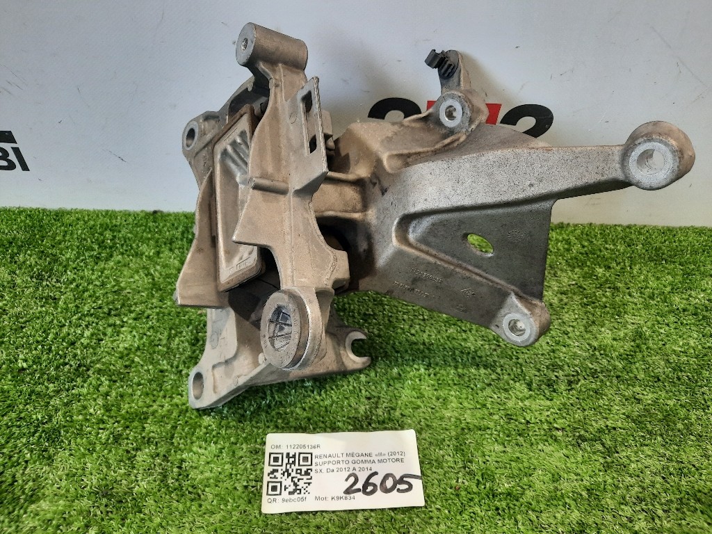 Supporto Gomma Motore SX 112205136R Renault Mégane III 2012