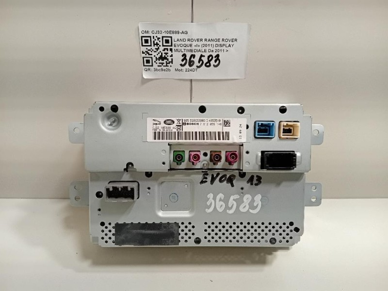 Display Multimediale CJ32-10E889-AG Land Rover Range Rover Evoque I 2011