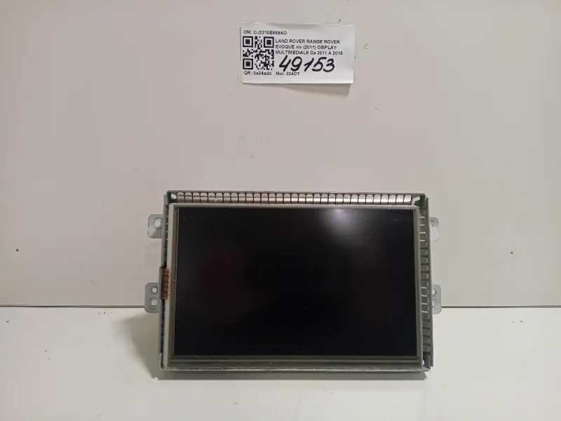 Display Multimediale CJ3210E889AD Land Rover Range Rover Evoque I 2011