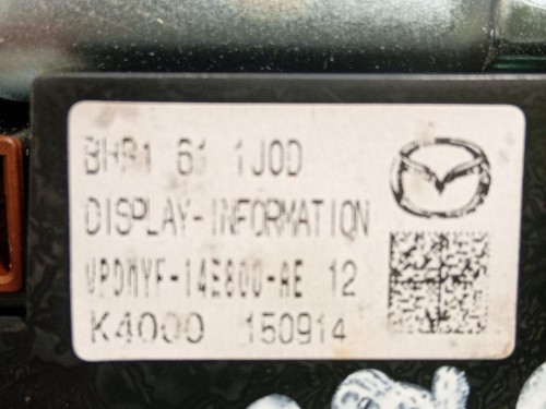 Display Multimediale BHP1611J0D Mazda 3 III 2016