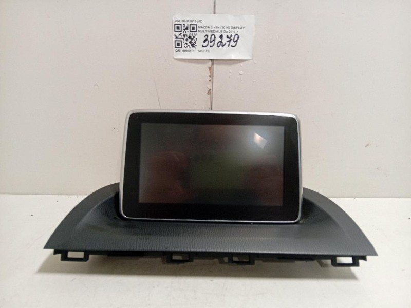 Display Multimediale BHP1611J0D Mazda 3 III 2016