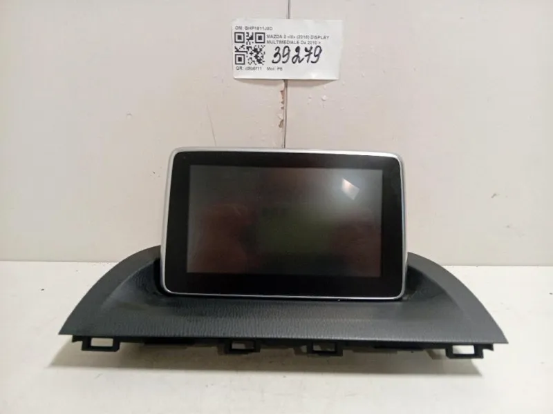 Display Multimediale BHP1611J0D Mazda 3 III 2016