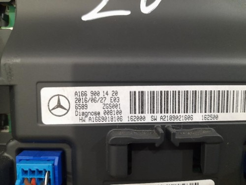 Display Multimediale A1669001420 Mercedes Classe A W176 2015