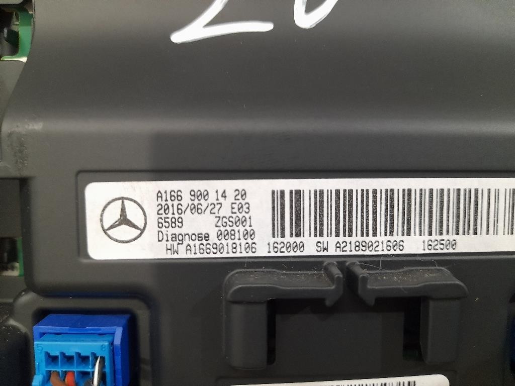 Display Multimediale A1669001420 Mercedes Classe A W176 2015