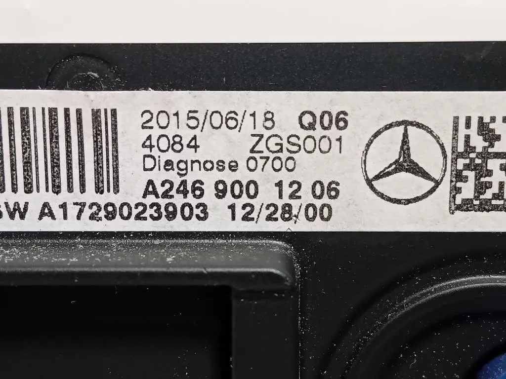 Display Multimediale A2469001206 Mercedes Classe A W176 2015