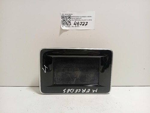 Display Multimediale 2C32105400 Mercedes Classe B W246 2012