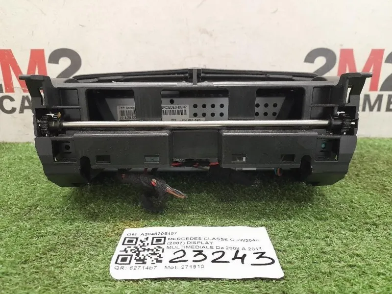 Display Multimediale A2048205497 Mercedes Classe C W204 2007