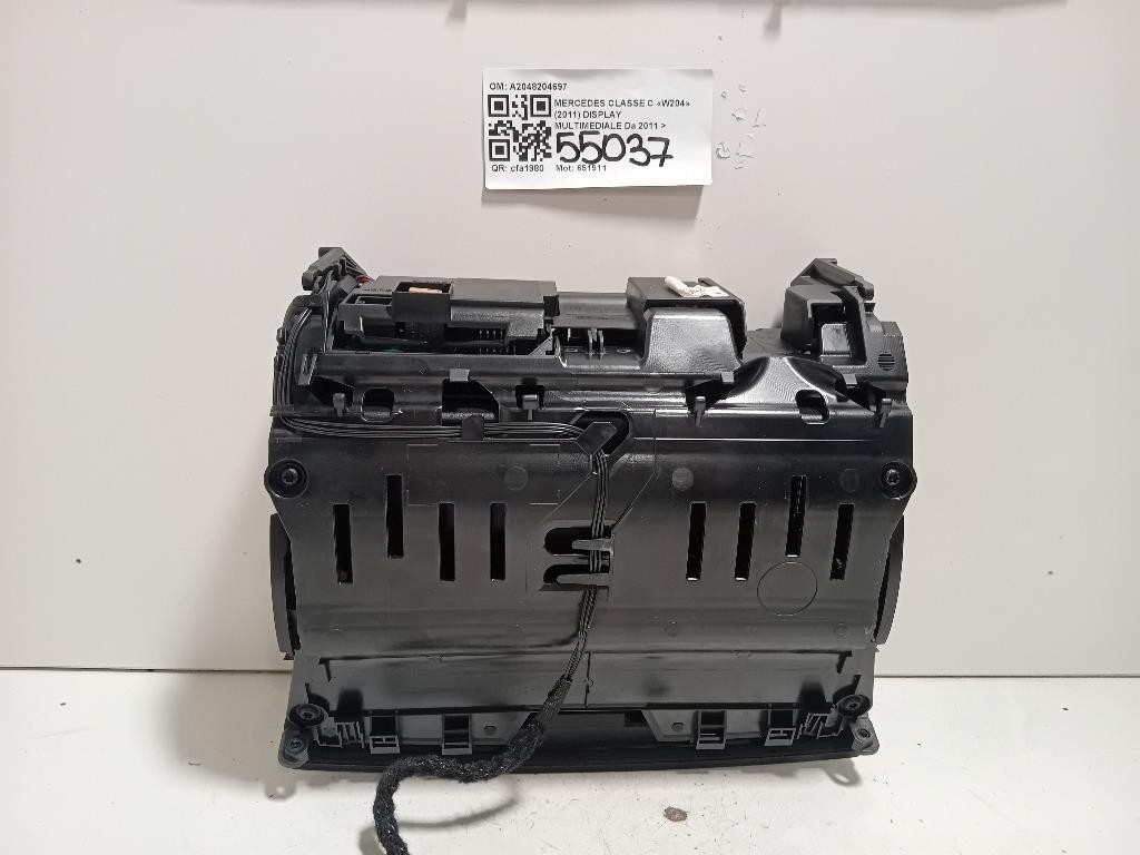 Display Multimediale A2048204697 Mercedes Classe C W204 2011