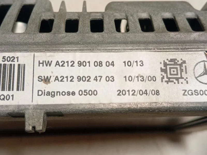 Display Multimediale A2129010804 Mercedes Classe E W212 2009