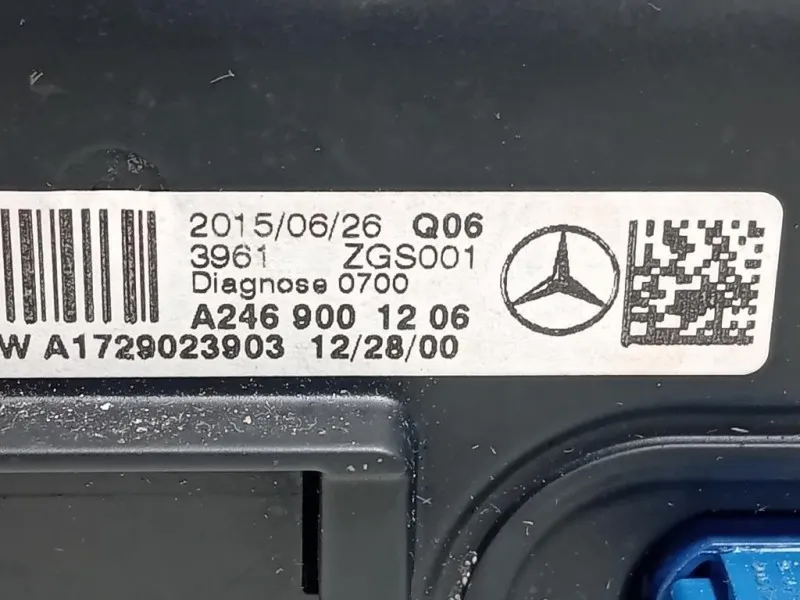 Display Multimediale A2469001206 Mercedes Classe GLA X156 2014