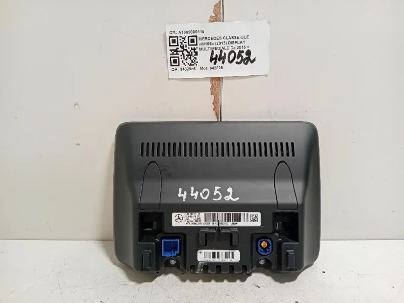 Display Multimediale A1669000115 Mercedes Classe GLE W166 2015
