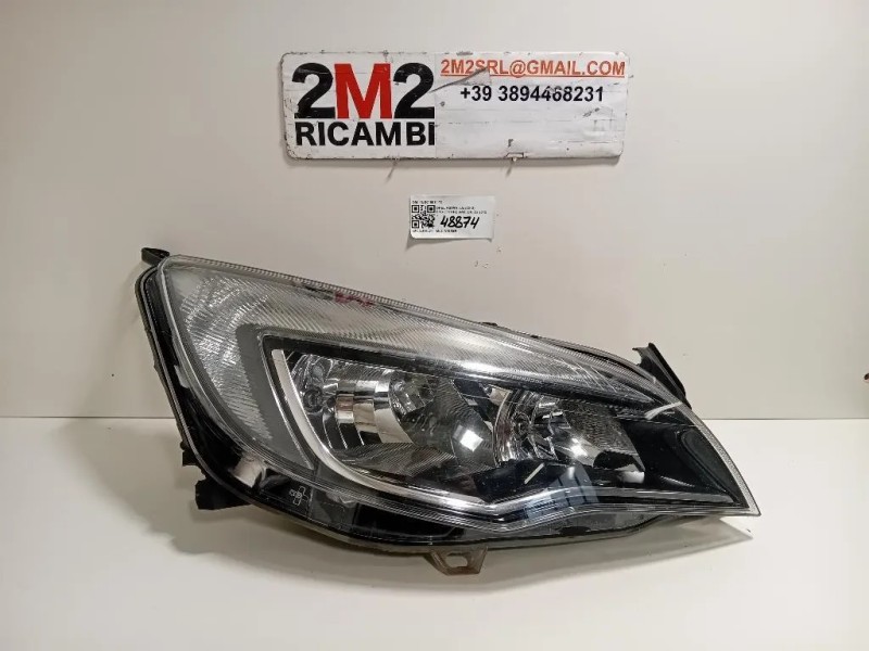Proiettore ANT DX 1LG010011-70 Opel Astra J 2012