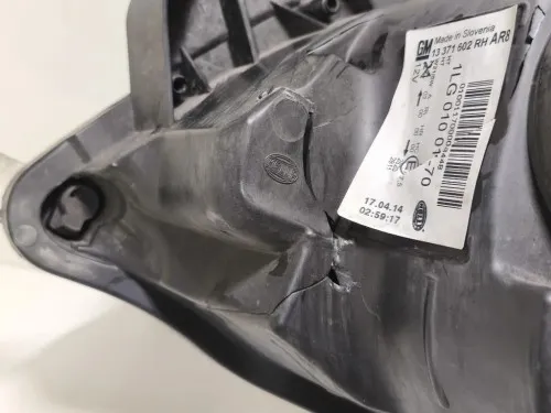 Proiettore ANT DX 1LG 010 011 70 Opel Astra J 2012