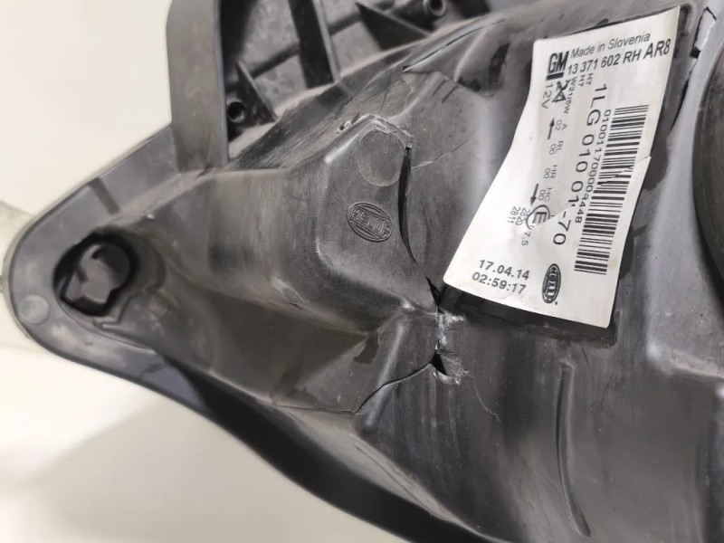 Proiettore ANT DX 1LG 010 011 70 Opel Astra J 2012