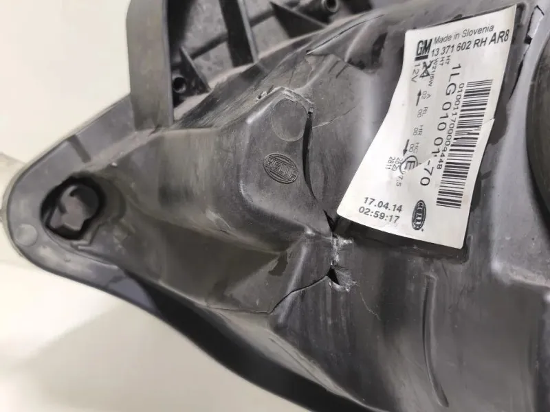 Proiettore ANT DX 1LG 010 011 70 Opel Astra J 2012