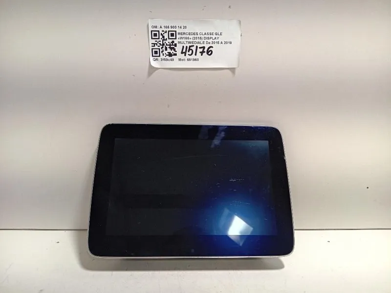 Display Multimediale A 166 900 14 20 Mercedes Classe GLE W166 2015