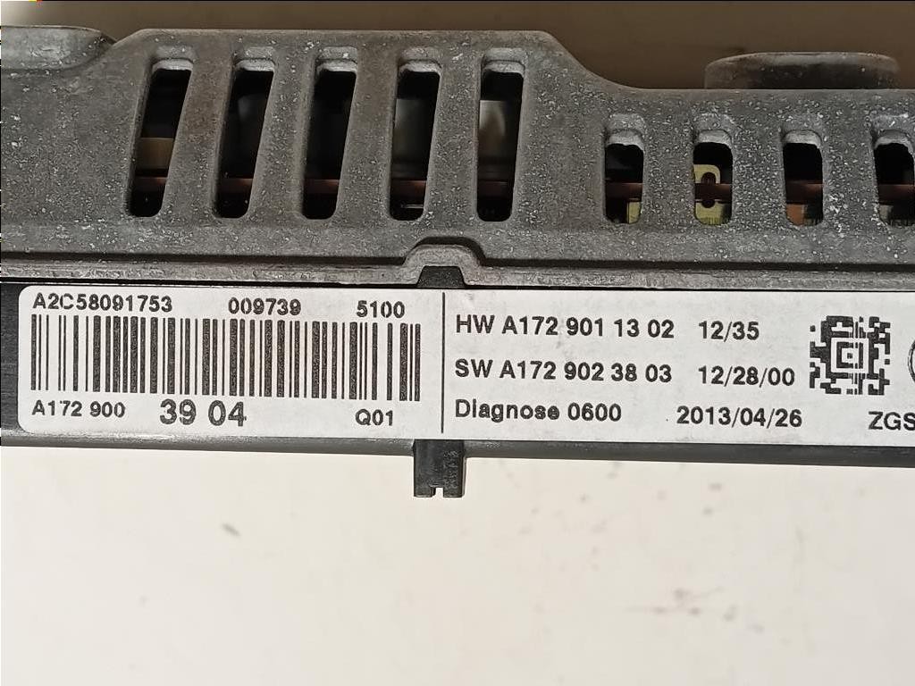 Display Multimediale A172 901 13 02 Mercedes Classe ML W166 2012