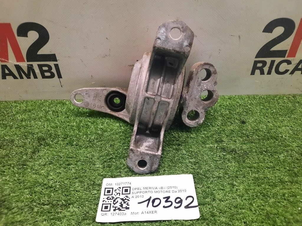Supporto Motore 13271774 Opel Meriva B 2010
