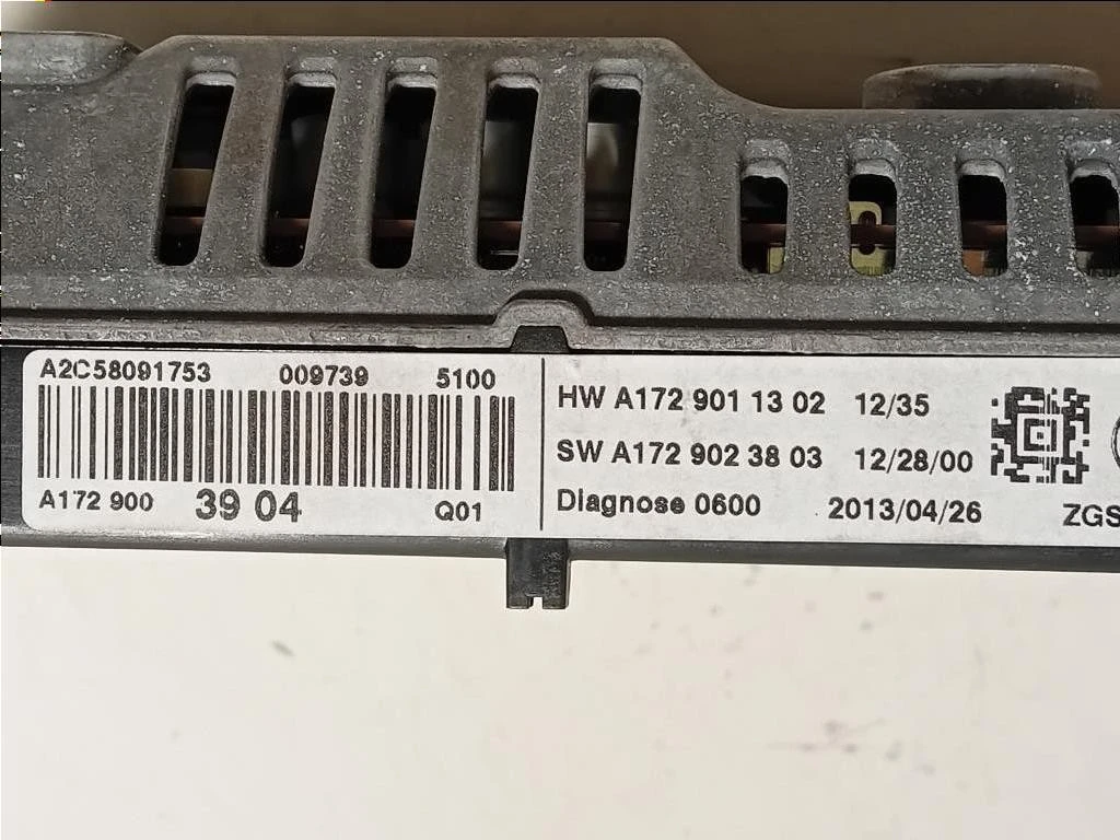 Display Multimediale A172 901 13 02 Mercedes Classe ML W166 2012