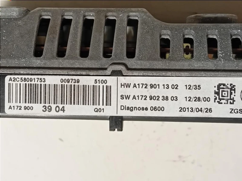 Display Multimediale A172 901 13 02 Mercedes Classe ML W166 2012