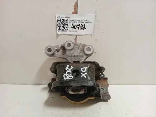 Supporto Motore 9683181180 Peugeot 2008 I 2016