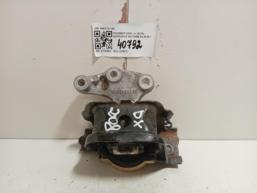 Supporto Motore 9683181180 Peugeot 2008 I 2016