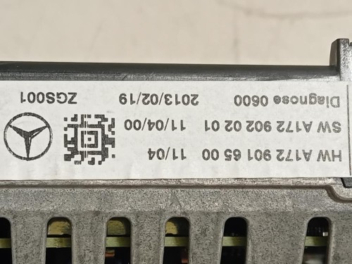 Display Multimediale A1729016500 Mercedes Classe ML W166 2012