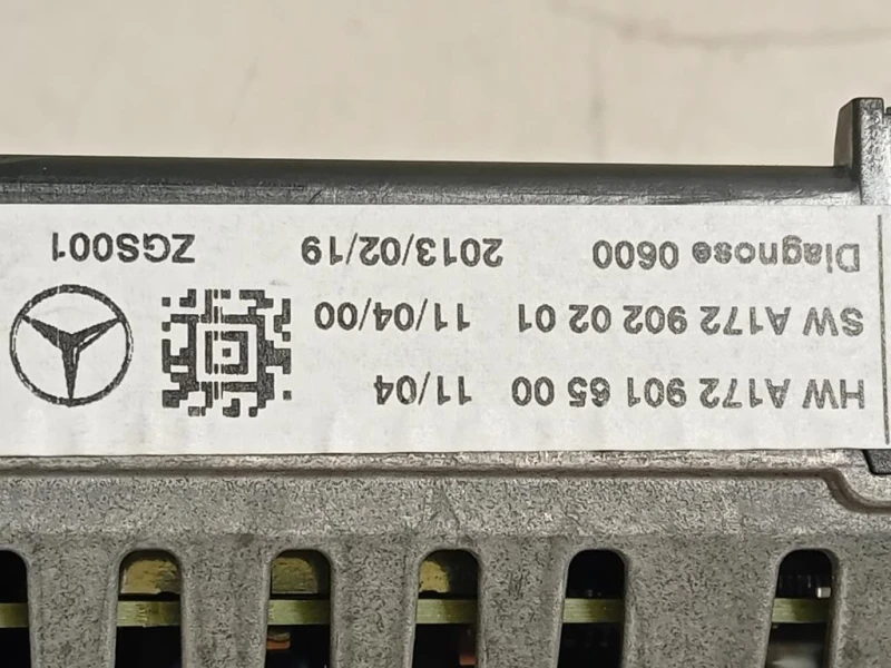 Display Multimediale A1729016500 Mercedes Classe ML W166 2012