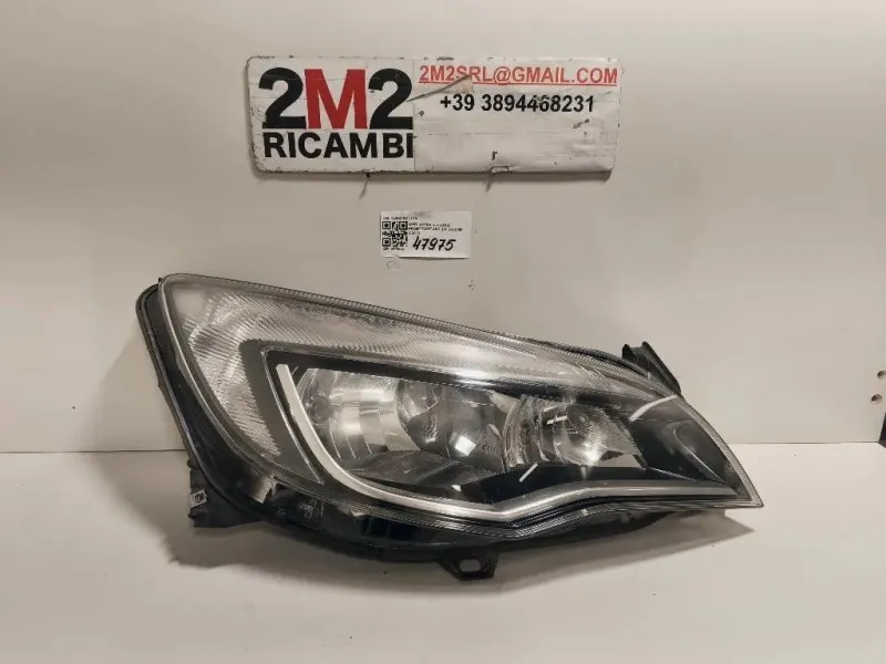 Proiettore ANT DX 1LG 010 011 70 Opel Astra J 2012