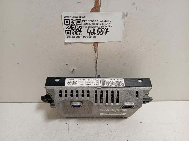 Display Multimediale A1729016500 Mercedes Classe ML W166 2012