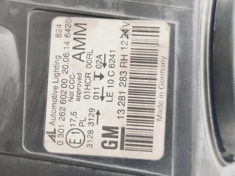 Proiettore ANT DX 030126260200 Opel Astra J GTC 2010