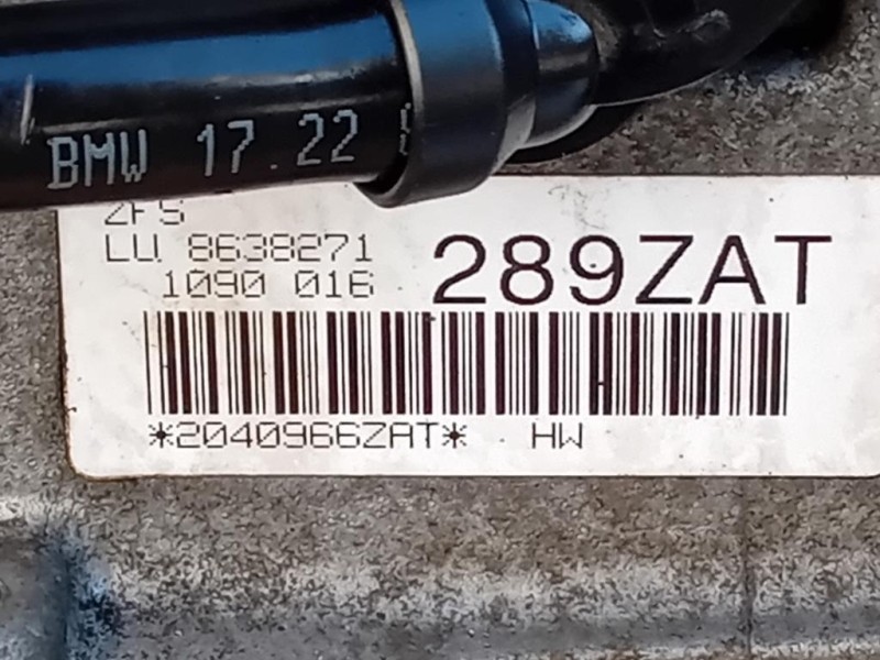 Cambio 8 MARCE AUTOMATICO Bmw Serie 3 F30 Berlina 2012