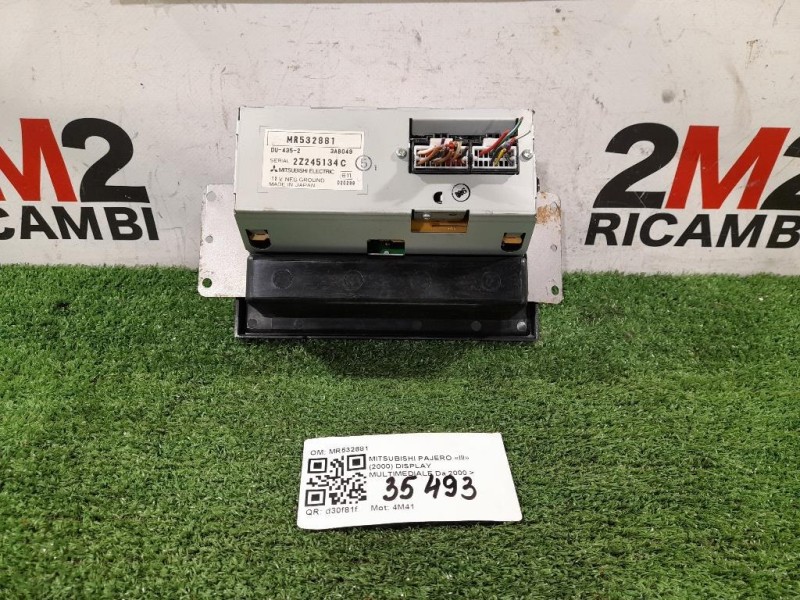 Display Multimediale MR532881 Mitsubishi Pajero III 2000