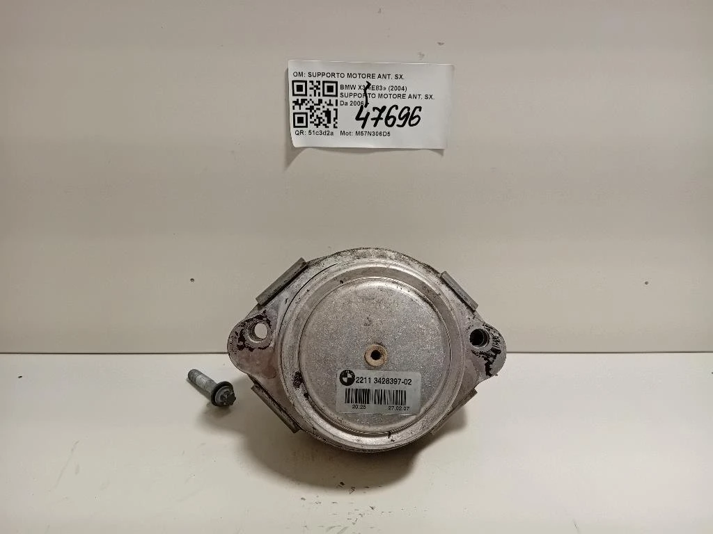 Supporto Motore ANT SX SUPPORTO MOTORE ANT SX Bmw X3 E83 2004