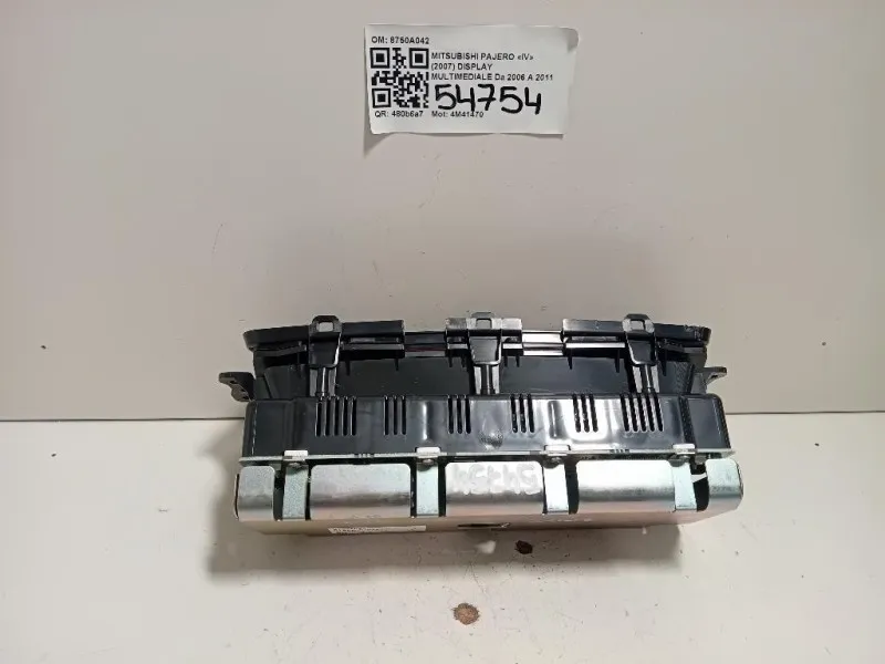 Display Multimediale 8750A042 Mitsubishi Pajero IV 2007