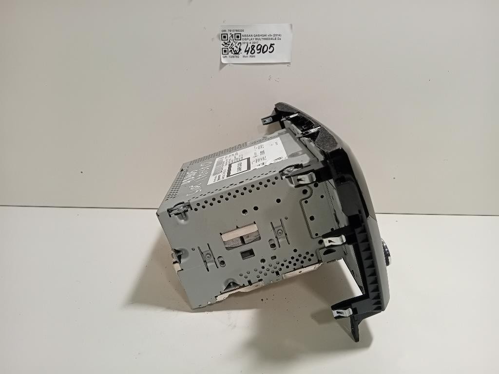 Display Multimediale 7513750220 Nissan Qashqai II 2014