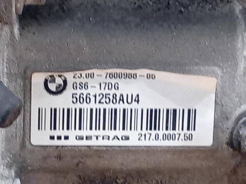Cambio 23008610983 GS6-17DG 6 M MAN Bmw Serie 3 F30 Berlina 2012