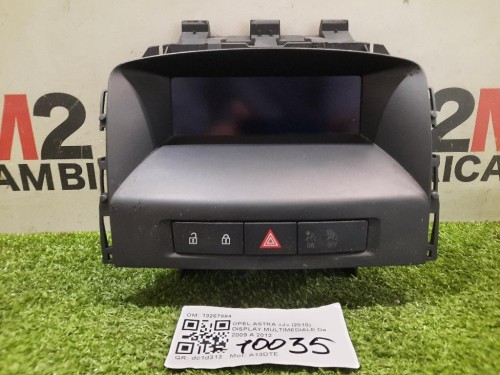 Display Multimediale 13267984 Opel Astra J 2010