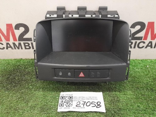 Display Multimediale 20939145 Opel Astra J SW 2010