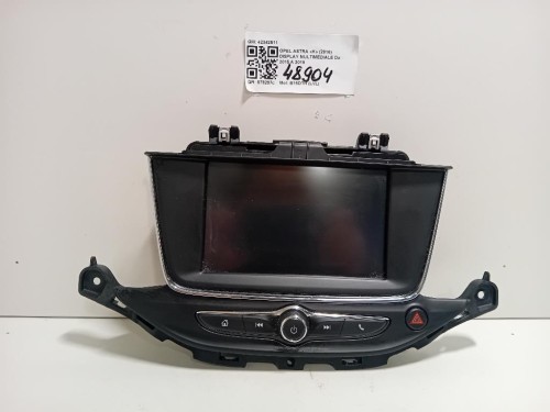 Display Multimediale 42342511 Opel Astra K 2016
